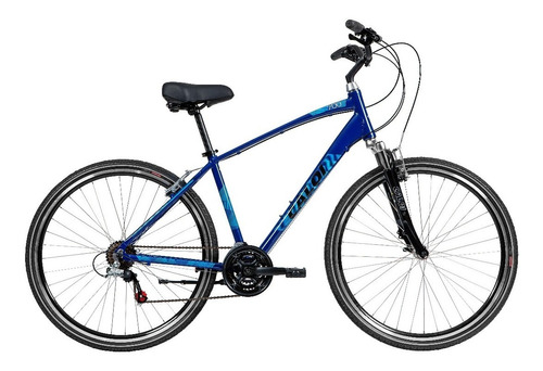 Bicicleta Aro 700 Urbana 21v Mobilidade Alum Azul - Caloi