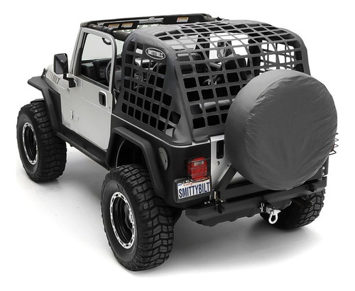 Red De Cargo Net Smittybilt Jeep Wrangler Tj 92-06 Toldo