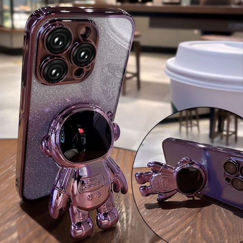 Funda Para Xiaomi Poco X7 Pro 5g Polvo Flash Astronauta+mica