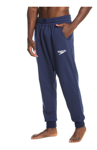 Pantalón Jogger Logo Masculino Azul-l Speedo