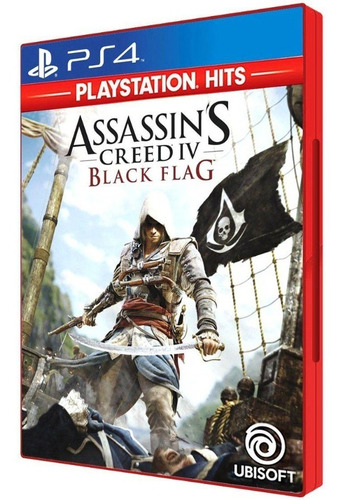 Jogo Assassins Creed Iv: Black Flag - Ps4 Hits