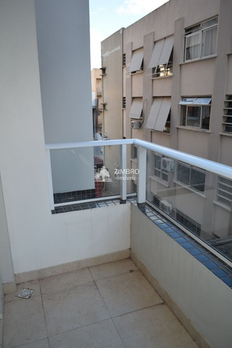 Imagem 9 de 12 de Apartamento 01 Dormitório Para Venda Em Santa Maria Com Sacada Chur Elevador Salão Festas - Edifício Cruzeiro Do Sul - 9562