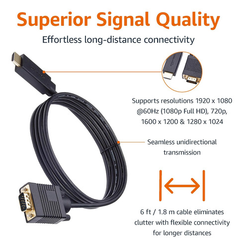 Cables Hdmi, Interconexiones De Vídeo, Accesorios, Amazon Ba