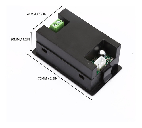 Ampère Ac Led Display Digital 100 ~ 300v Voltímetro 0-50a