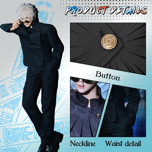 Jekubap High School Satoru Disfraz De Cosplay Uniforme Para