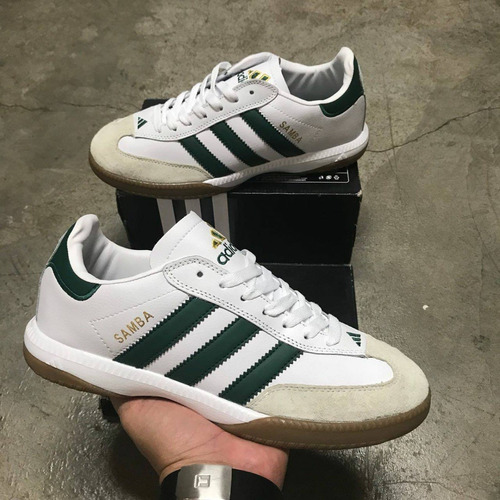 adidas samba rayas verdes