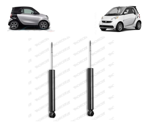 Kit 2 Amortiguadores Traseros Monroe Smart Fortwo 2010/