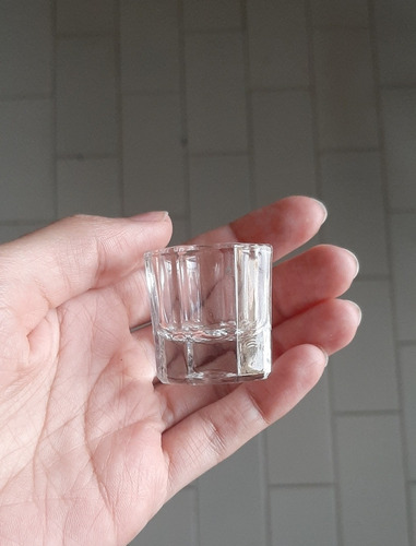 Vaso De Vidrio Para Uñas 