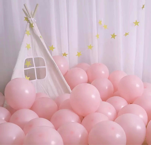 Globo Latex Color Pastel 12 Pulgadas Cotillon Fiesta X25unid