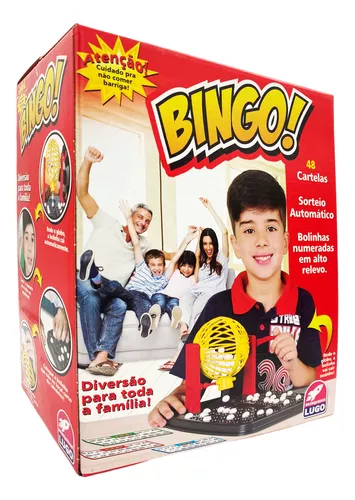 Jogo Super Bingo Globo Lugo Brinquedos - Lojas Tem