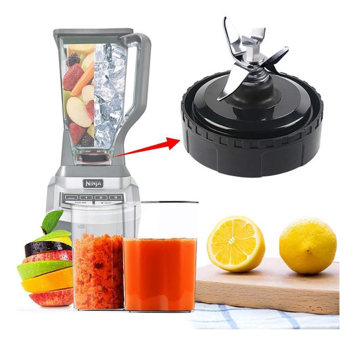 Piezas Cuchillas Ninja Blender 6 Aletas Modelo 394