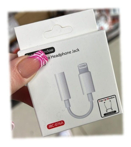 Imagen 5 de 8 de Adaptador De Audio 3.5mm Auxiliar Para iPhone iPad Jack