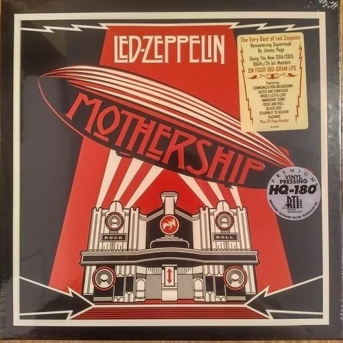 Led Zeppelin Boxset 4 Lp´s 180g Mothership Lacrado