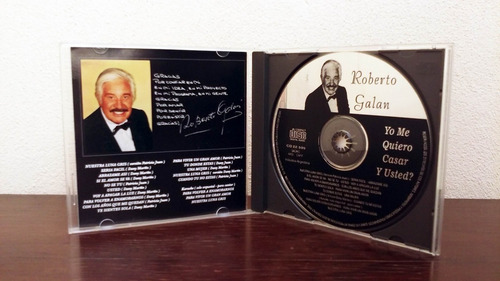 Roberto Galan - Yo Me Quiero Casar Y Usted * Cd Impecable (Usado)