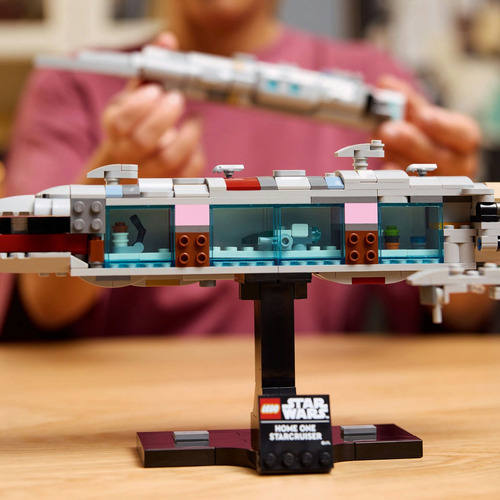 Lego Star Wars Crucero Espacial Hogar Uno Modelo 75405 559 El Regreso Del Jedi