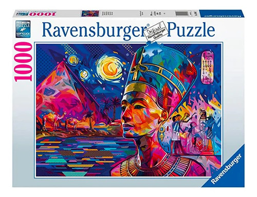 Puzzle Nefertiti En El Nilo  - 1000 Piezas