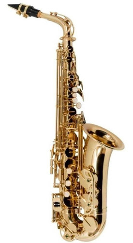 Sax Alto Saxofone Alto Vogga Vsas701 N Laqueado Com Estojo