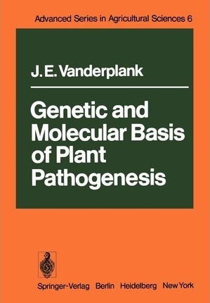 Libro Genetic And Molecular Basis Of Plant Pathogenesis -...