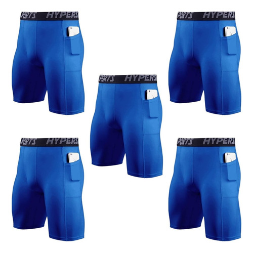 Boxer Largo Hombre Elástico Deportivo Secado Rápido Pack 5