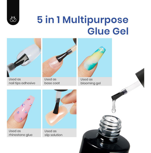 Beetles Gel Polish Kit De Uñas De Gel Para Uñas Y Pegamento