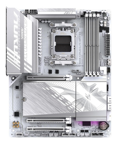 Gigabyte B850 Aorus Elite Wifi7 Ice Amd Am5 Lga 1718 Motor D