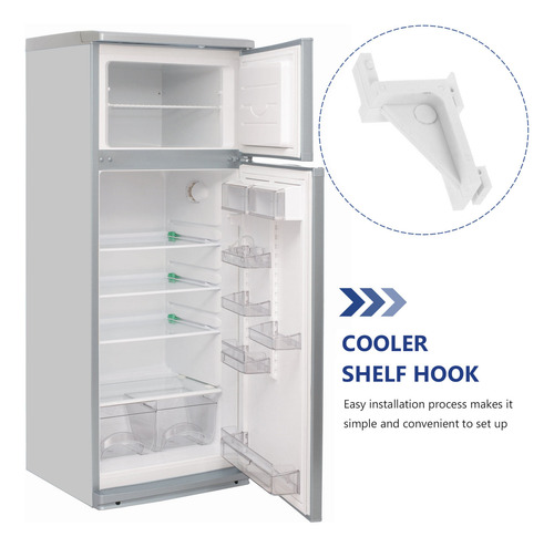 Abrazadera De Soporte Para Refrigerador, 10 Unidades