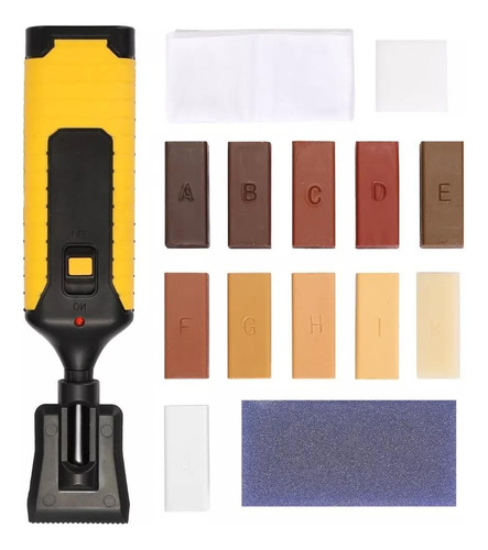 Kit Reparador De Piso Laminado Móveis Armários Madeira Mdf