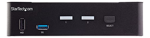 Startech.com Conmutador Kvm Hdmi De 2 Puertos - Monitor Únic