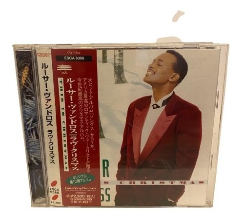 Luther Vandross  This Is Christmas Cd Jap Obi Usado