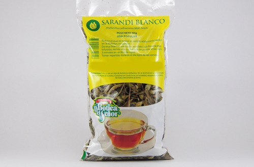 Pack De 2 Té De Sarandí Blanco Botica Del Señor 40g