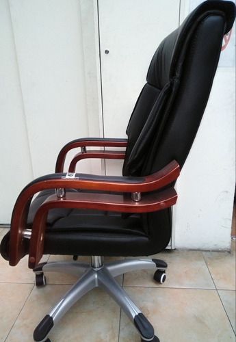Silla Giratoria Ejecutiva De Cuerina De Alta Calidad