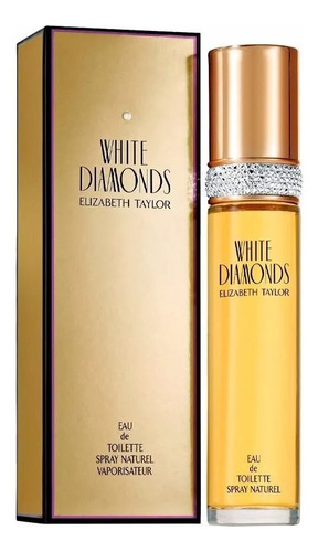 Perfume White Diamonds Elizabeth Taylor 100ml E Gratis Pais!