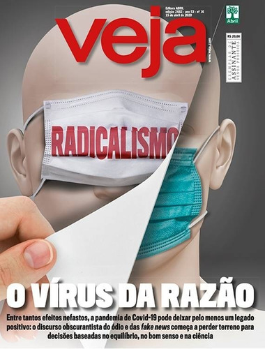 Revista Veja 2682 - Abril  2020 - O Vírus Da Razão