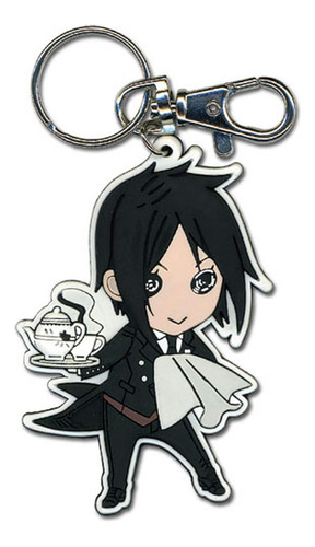 Llavero Black Butler Sebastian Sd Pvc