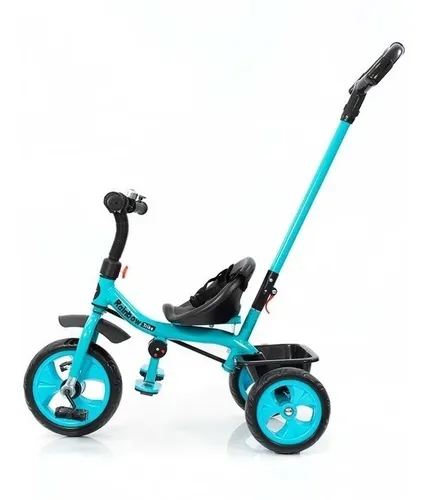 Triciclo Rainbow Bankshee Metalico Con Manija Direccional