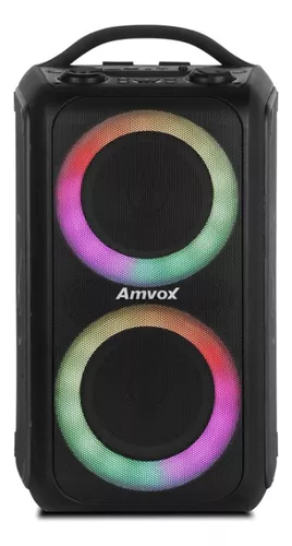 Caixa Amplificada Bagvox Aca 600 Black Amvox