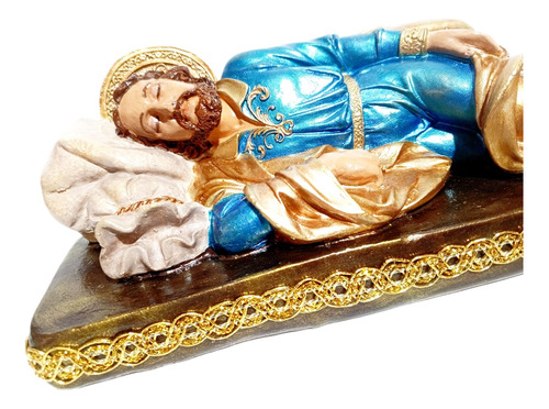 San José Dormido Imagen Religiosa Arte Sacro 28 Cms 