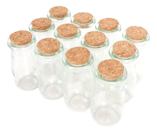 Tapones De Corcho Para Botellas De Vidrio, 12 Unidades, Fras