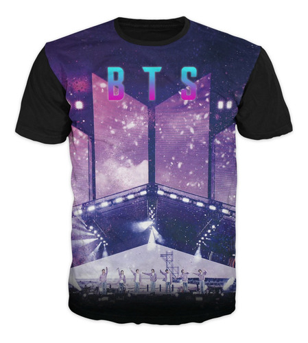 Camiseta Bts K Pop Adultos Y Niños Ref 3