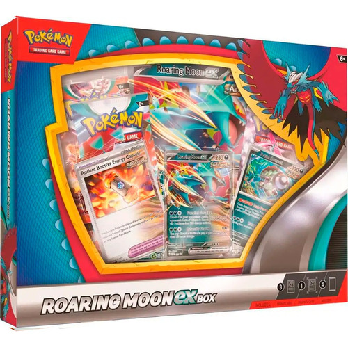 Pokemon Roaring Moon Ex Box