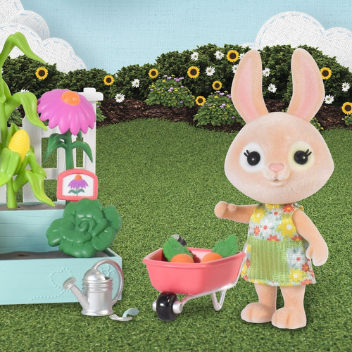 Juego De Jardín Con Muñeca En Miniatura 16 Piezas 3 Años