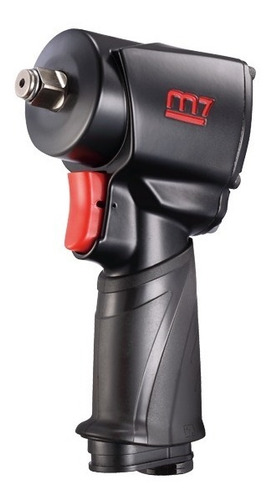 Llave De Impacto Mini Jumbo 1/2 Mighty Seven M7 900 N.m. Color Negro