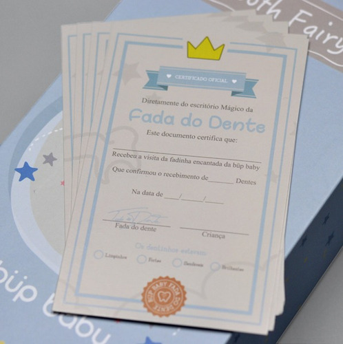 Mini Fada Do Dente Boy Menino - Fadinha Bup Baby