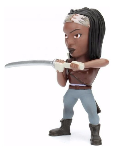 Boneco Michonne The Walking Dead Metals Die Cast Jada Toys 