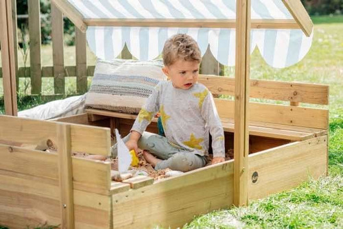 Arenero Infantil Caja Arena Juguete Patio Niños Jardin Impor
