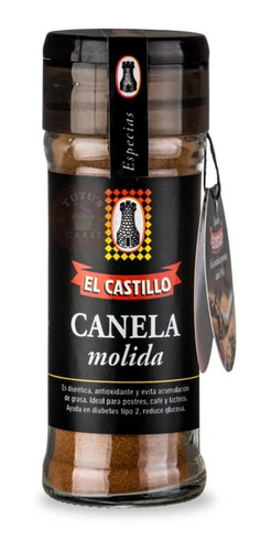 Canela Molida 35grs El Castillo Reposteria