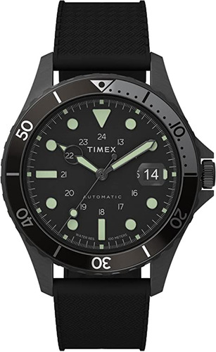 Timex Reloj Navi Xl Automático De 1.614 In Tw2u99900zv Para