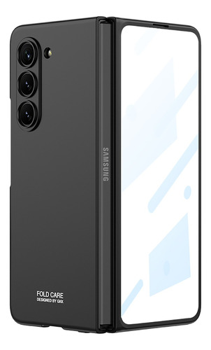 Case Carcasa Para Samsung Galaxy Z Fold5 + Vidrio Integrado