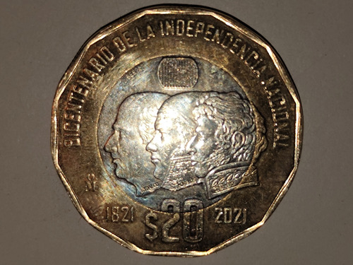 Moneda Conmemorativa Bicentenario De La Independencia 