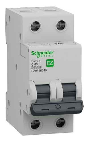 Interruptor Termomagnetico Easy9 De 2x40 Amp. Ez9f56240